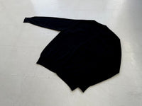 70s Vintage Cecilene 100%Cashmere Cardigans  XL Black