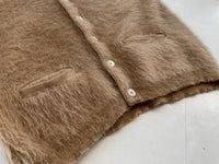 60s Dayton’s Mohair Cardigan XL MilkteaBrown
