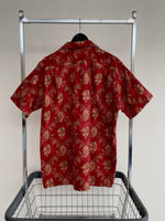 90s Vintage RalphLauren VINTAGE CAMP OpenCollar Shirt Paisley M