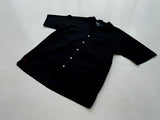 90s Vintage RalphLauren CALDWELL OpenCollar Shirt M Black