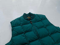80s Eddie Bauer Quilting Puffer Vest XL ForestGreen