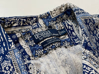 90s Vintage Polo RalphLauren CLAYTON Bandana Shirt XXL