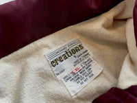 80s Creations Coach Jacket XL Burgundy