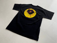 Vintage SmileyFace Headshot T shirt L Black