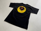 Vintage SmileyFace Headshot T shirt L Black