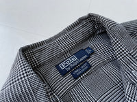 90s Vintage Polo RalphLauren LOWELL SPORT Houndstooth L/S Shirt L