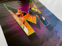 90s Vintage MASK Original Poster 2Sided