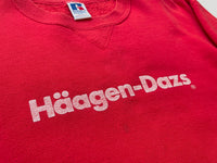 90s Vintage Haagen-Dazs Logo Sweater XL Red