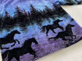 90s BLACK MOUNTAIN Fleece jacket M Navy
