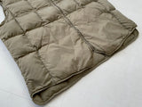 80s Eddie Bauer Puffer Quilting Vest Khaki
