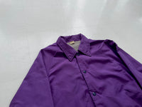 80s RUSSELL Coach Jacket L Purple