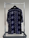 90s Vintage Polo RalphLauren Tie-Dye 100% Rayon OpenCollar Shirt M