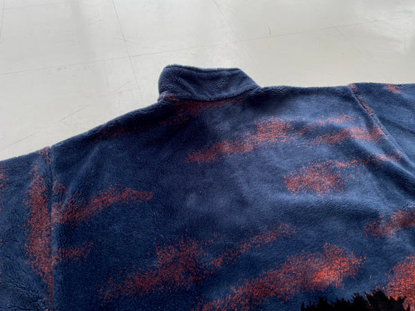 90s MAZMANIA Fleece Jacket Navy – NO BURCANCY 90s MAZMANIA Fleece Jacket Navy – NO BURCANCY