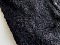 50s Vintage Mcgregor PowderSnow Mohair Cardigan Black XL