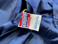 80s Empire NEWYORK Varsity Satin Jacket L