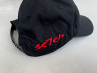 90s Vintage Deadstock Se7en SnapBack Cap Black