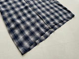 90s Vintage Rayon Polo Ralph Lauren ShadowPlaid Shirt XL