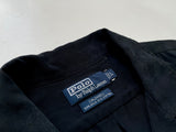 90s Vintage RalphLauren CALDWELL OpenCollar Shirt L Black