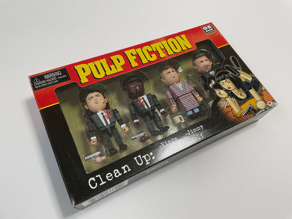 Vintage pulp fiction figure “Clean Up” deadstock