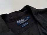 90s Vintage RalphLauren CALDWELL OpenCollar Shirt L Black