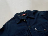 70s Levi’s Cotton Twill Trucker Jacket 38 Navy