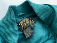 80s Eddie Bauer Quilting Puffer Vest XL ForestGreen