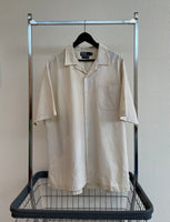 90s Vintage Polo RalphLauren “CALDWELL”Opencollar Shirt XL Offwhite