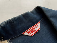 70s Levi’s Cotton Twill Trucker Jacket 38 Navy