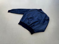 80s Empire NEWYORK Varsity Satin Jacket L