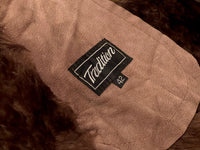70s Vintage Tradition Mouton Coat Chocolate