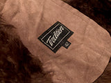 70s Vintage Tradition Mouton Coat Chocolate