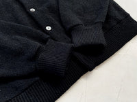 60s TOWNCRAFT Alpaca Cardigan L Black