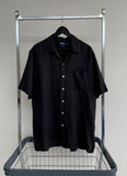 90s Vintage RalphLauren CALDWELL OpenCollar Shirt L Black