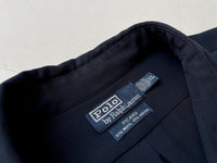 90s Vintage Polo RalphLauren Rayon Shirt XL Black