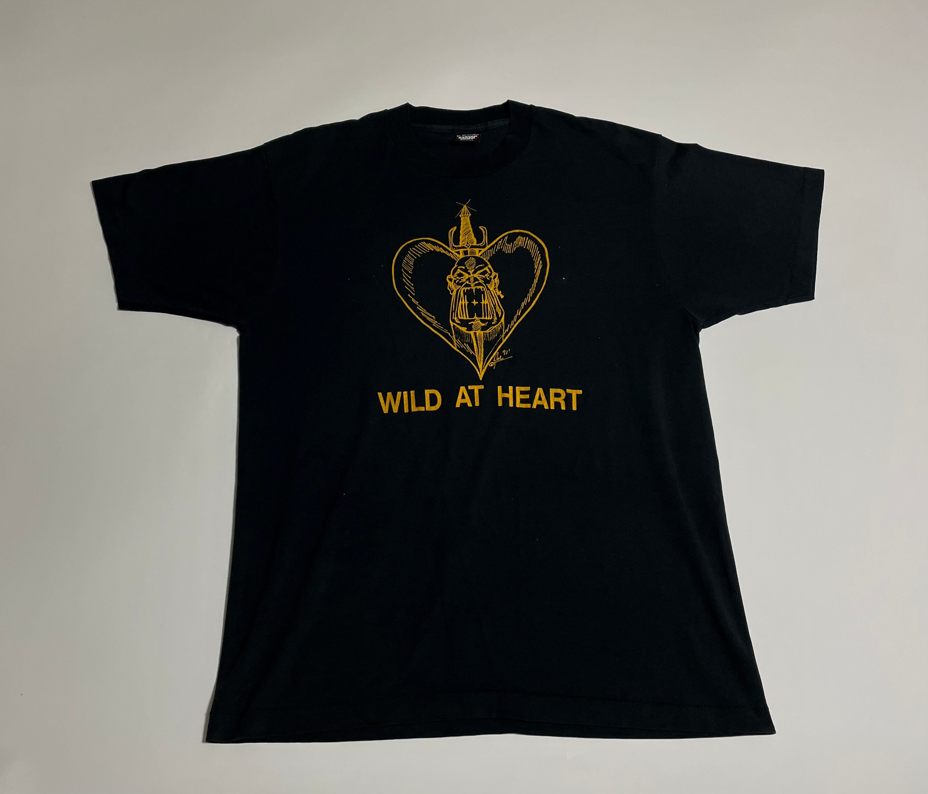 90s Wild at heart “Logo” vintage Tshirt XL – NO BURCANCY