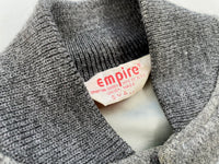 80s Empire Brooklyn Varsity Jacket S LightGray