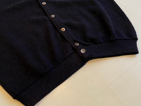 60s Vintage Wool Cardigan DeepNavy