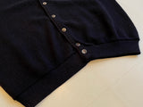 60s Vintage Wool Cardigan DeepNavy