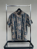 90s Vintage Polo RalphLauren ANDY CAMP Striped Paisley OpenCollar Shirt L