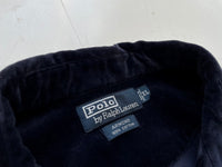 90s Velvet ARMOND L/S Shirt XL Black