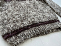 90s Vintage Yingyang Wool Knit Sweater