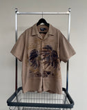 90s Vintage Polo RalphLauren “PalmTree”Opencollar Shirt XL