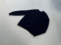 60s Almorett Wool Cardigan XL Navy