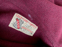 50s Vintage CCC Varsity jacket Burgundy