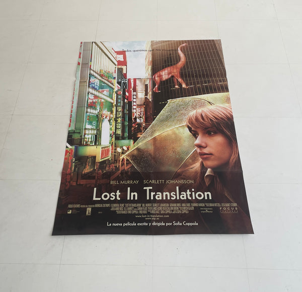 00s Vintage Lost In Translation Original Movie Poster