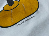 90s Vintage MickeyMouse BluePants T-shirt L White
