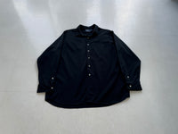 90s Polo RalphLauren Marlowe L/S Shirt XL Black