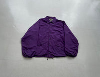 80s RUSSELL Coach Jacket L Purple
