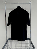 90s Vintage RalphLauren CALDWELL OpenCollar Shirt M Black