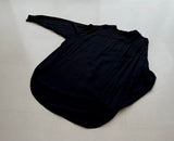 90s Vintage Polo Country 100%Rayon L/S Shirt M Black